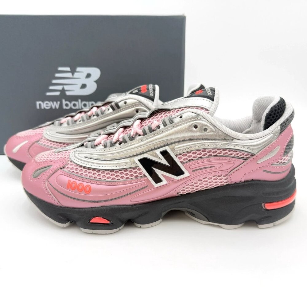 New Balance 1000 Women's Size 9 Width D Shoes ABZORB Pink Silver Metallic M1000U